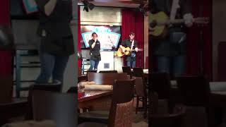 singing at The BackStage Grill In Nashville TN