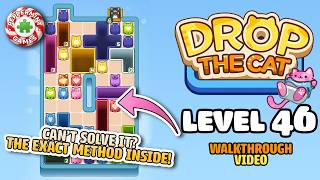 Drop the Cat - Level 46 Walkthrough Solution