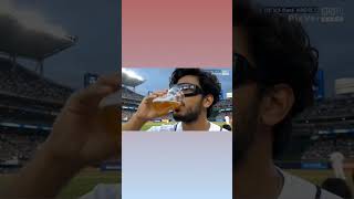 When the live broadcast catches you mid-sip 🍺👀