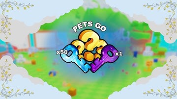 Using 50 crystal keys and 1 secret key in PETS GO