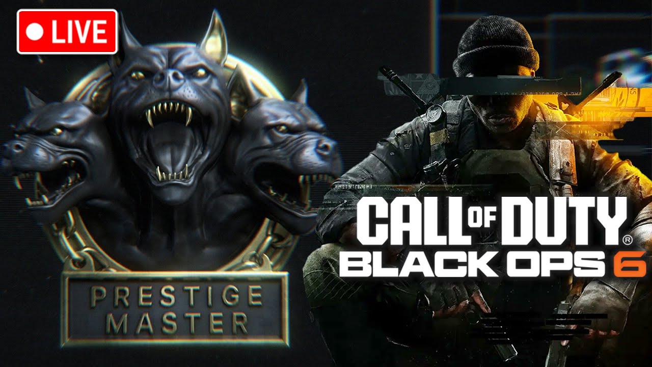 GRINDING For PRESTIGE MASTER (Call Of Duty Black Ops 6) - YouTube