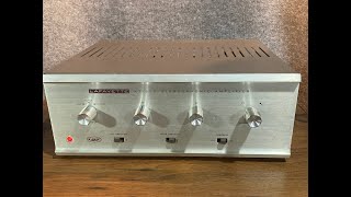 Lafayette KT-630 Tube Integrated Stereo Amplifier Demo