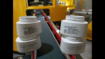 Auto 3 color Full Servo Screen Printer for Cosetic Jar Decorating  CNC03