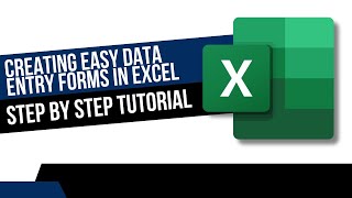 Creating Easy Data Entry Forms in Excel 📊   Step by Step Tutorial