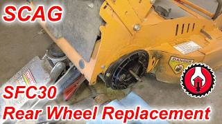 SCAG SFC30 Wheel Replacement