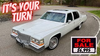 1987 Cadillac Brougham D’Elegance RESTORED! Loaded with options! For Sale by Specialty Motor Cars