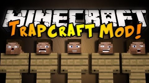 Minecraft Trapcraft Mod - DUMMY STEVES, FANS, SPIKES, & MORE! (HD)