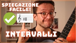 Gli intervalli - Spiegazione facile! Tutorial teoria e chitarra