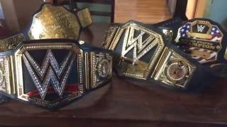 WWE WORLD CHAMPIONSHIP TITLE BELT UNBOXING