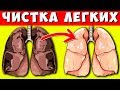 Мощнейшая Очистка Лёгких Дома + 3 напитка выводящих Токсины из легких