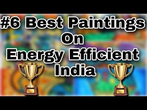 Energy Efficient India Painting | Energy Efficient India Drawing | Cleaner Planet Painting | Drawing