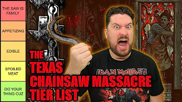 Texas Chainsaw Massacre - Tier List Ranking