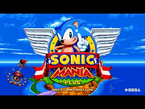 100 Прохождение Sonic Mania Plus,ВСЕ ИЗУМРУДЫ ХАОСА