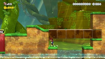 Super Mario Maker 2 - Story Mode Part 65: Red POW Block on the Move