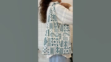 Simple way to sew a handbag, learn it and try it daily #sewing_wheel#diy #shorts