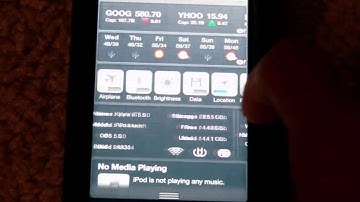 iOS 5 SBSettings Notification Center Tweak Review - iPhone, iPad, & iPod Touch