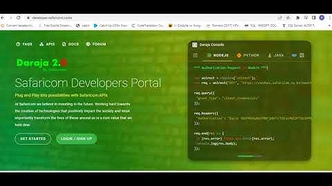 Lipa Na Mpesa Online  API  using Windows Forms + C# + Websockets - Generate an Access Token (Part 1)