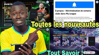 Mise à jour 5.2.0, Pack Pele Cruyff puskás... Tout savoir ! || Efootball mobile 