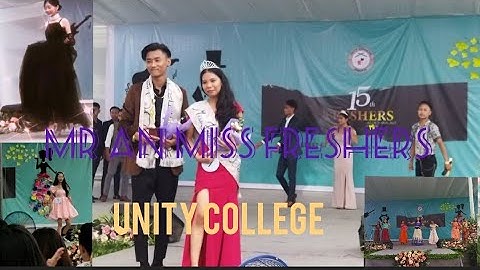 Mr an miss freshers of unity college 2021/dimapur#video#parbatraj#shorts#short# part 2