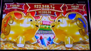 BIG BACON BUCKS SLOT MACHINE 🎰 #slotmachinejunky #shortvideo #casino #slot