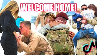 Best TikTok Military Compilation 2020! Emotional Military Welcome Home