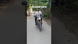 Why Footpegs Are Foldable 🧐 #bikerlife #motorcyclelife #facts