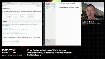 Devoxx Ukraine 2020.The Future is Now: Web Apps Productivity without Frameworks#slideless. Adam Bien