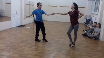 Improvised zouk Seva & Lesya Ivanovy, 2018.01.31