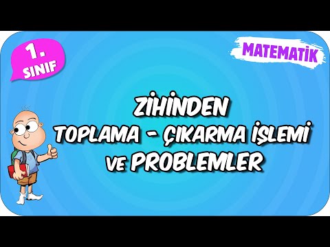 Zihinden Toplama - Çıkarma İşlemi ve Problemler 📘 1.Sınıf Matematik #2024