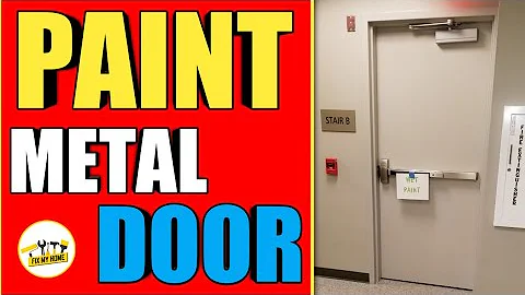 How to paint metal door like a pro