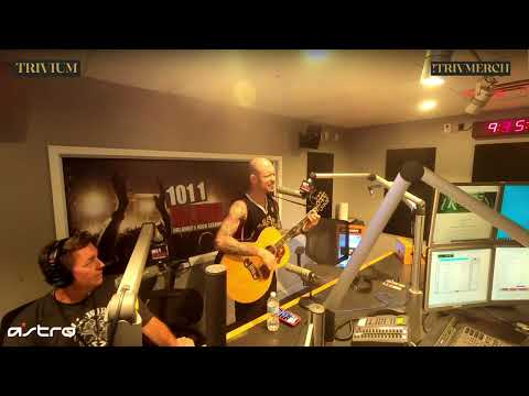 Matt Heafy (Trivium) - Dying In Your Arms Acoustic Live at Orlando Rock Station