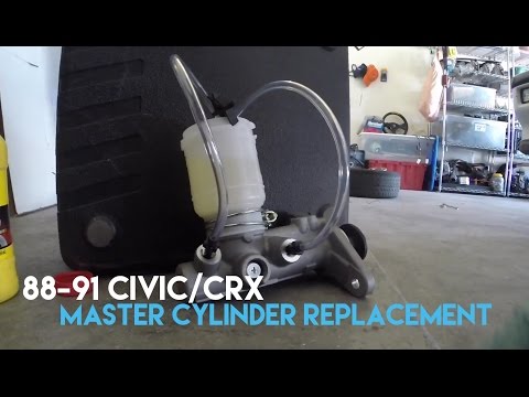 Brake Master Cylinder Removal & Replacement DIY Honda & Acura