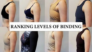 Ranking different levels of chest binding