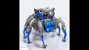 The Jumping-Spider Robot Turn-Table
