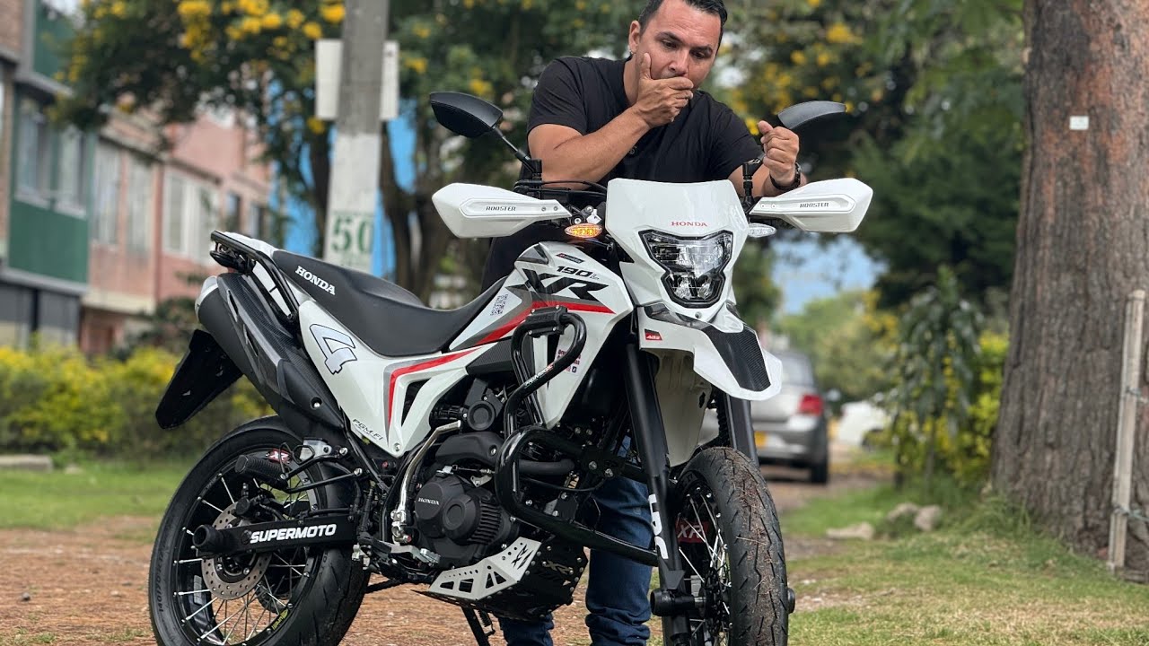 Por Fin Honda XR 190L SUPERMOTO | TERMINADA | PRECIO de TOODOS los accesorios