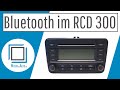 Bluetooth nachrüsten im VW Golf 5 RCD 300 und Audi Skoda Seat