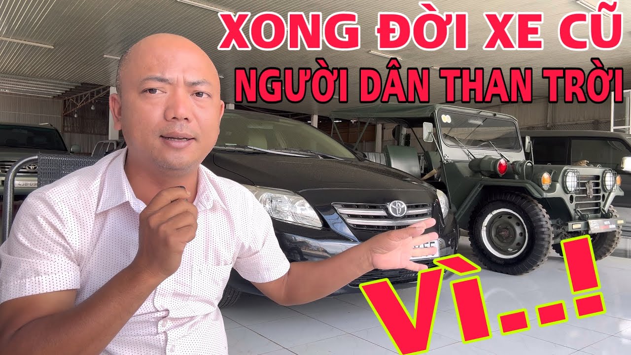 Ô Tô cũ mới điêu đứng - Người Dân than trời …Vì Đăng kiểm đo khí thải ? Hàng loạt mẫu xe Giảm Mạnh 