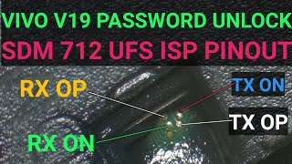 Vivo V19 (1933) Password Unlock with Isp Pinout | Vivo v19 lock Remove with Easy Jtag