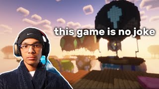 Playing random Minecraft mini games