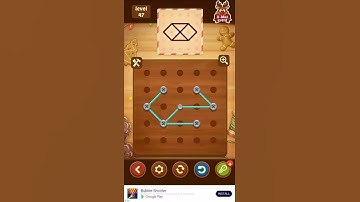 Line Puzzle String Art Pine Level 47