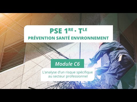 PSE module C6 : L'analyse d'un risque spécifique au secteur professionnel