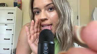 ASMR| PURE MOUTH SOUNDS- NO TALKING (mic Llcking, tongue flutters, lip smacking +lots more)