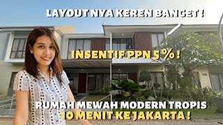 Rumah Mewah Dengan Layout Terbaik ! Tipe Dancourt 12x12 @ Premier Estate 2 Jati Warna Bekasi