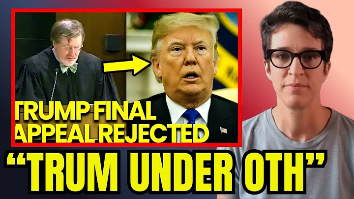 TRUMP ORDERED TO TESTIFY Under Oath: Judge REJECTS FINAL Appeal | Rachel Maddow