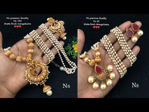 new-arrival-matt-finish-mangalsutra-design-collections-for-best-price