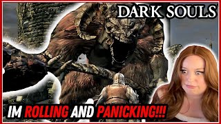 DARK SOULS | Beating the TAURUS DEMON | Scottish Noob Panicking and Rolling