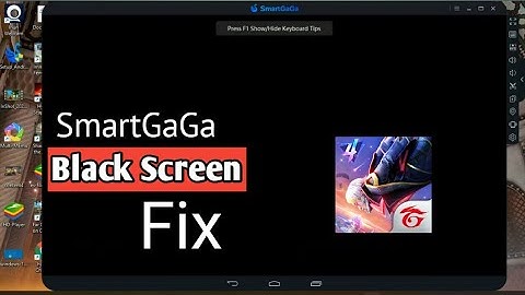How To Fix SmartGaGa Black Screen Problem