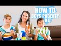 Puberty Kit for the Boys!