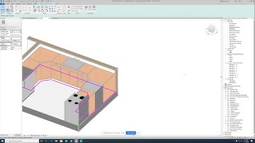 Modeling a Kitchen Counter Top in Revit