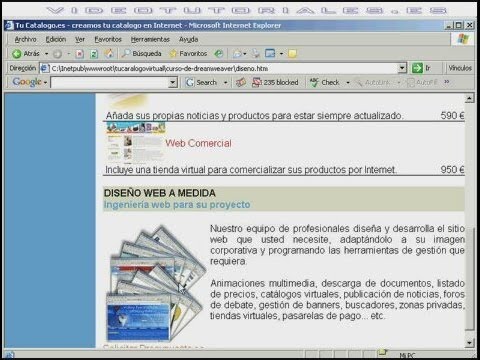Cómo programar tablas en Dreamweaver